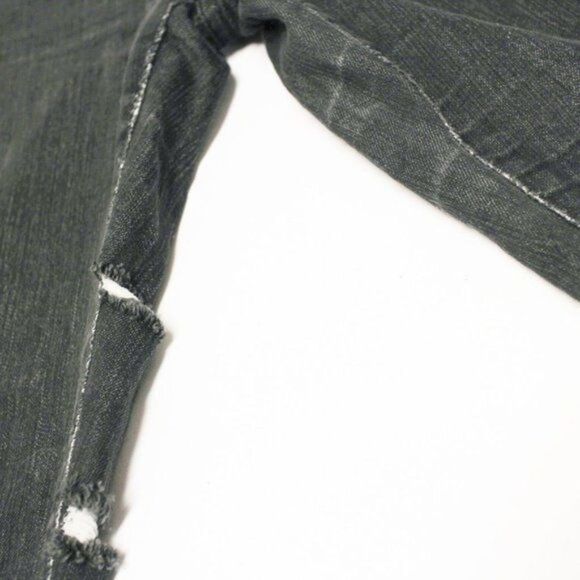 Bongo Black Ripped Skinny Jeans 9 - Picture 5 of 7